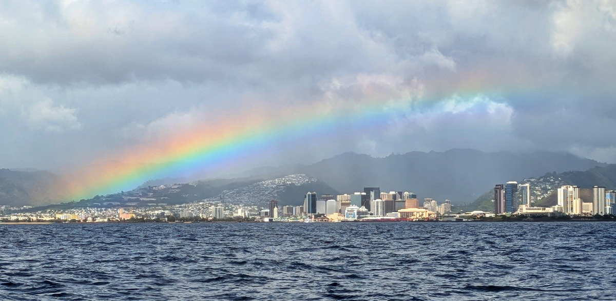 Ballet Folklorico La Paloma - of Honolulu from the ocean.